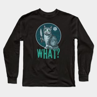 Killer Cat Long Sleeve T-Shirt